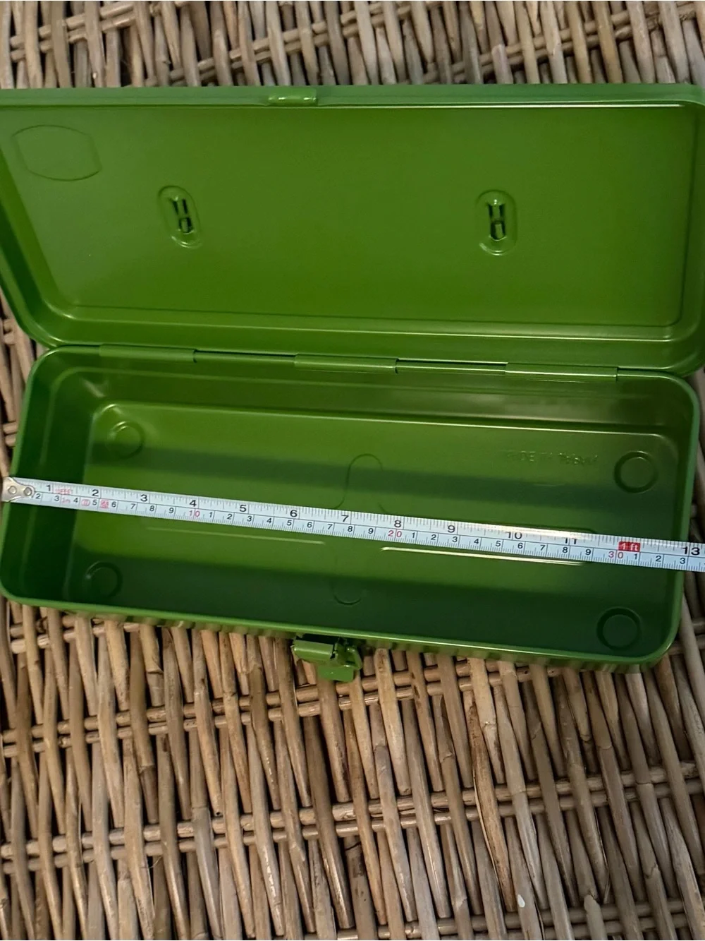 New TOYO Steel Trunk Tool Box - T-320 - Japanese Tea Green - Toyosteel